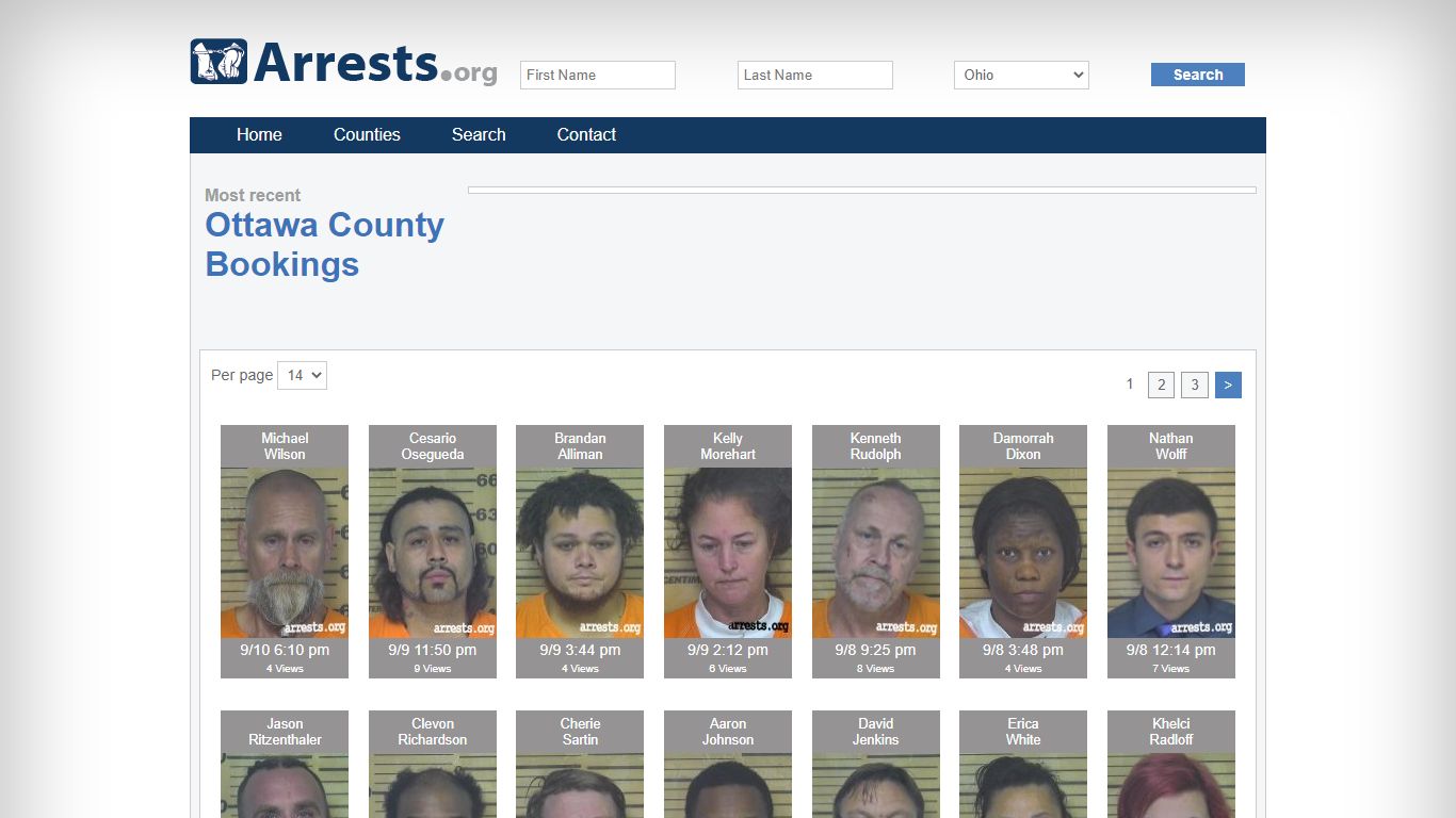 Ottawa County Arrests and Inmate Search